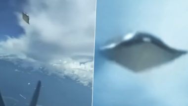 Best UFO Footage Captured? Colombia Model Valentina Rueda Velez Claims To Have Recorded Crystal Clear Video of 'Alien Spacecraft' Flying Past Her Private Airplane | 👍 LatestLY