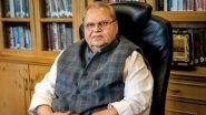 Insurance Scam: CBI Summons Satya Pal Malik To Answer Queries Over Scam in Jammu and Kashmir