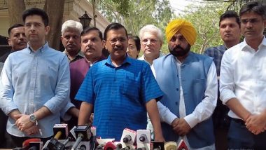 Delhi Excise Policy Case: Arvind Kejriwal Leaves CBI Headquarters After Being Questioned for Nearly Nine Hours (Watch Video)