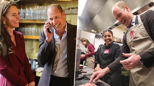 Prince William and Kate Middleton Surprise Indian Restaurant 'Indian Streatery' in Birmingham by Making Reservation, Praise Sharma Family for Their Services for Community (See Pics and Video)