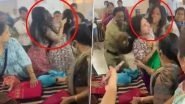 Women Fight Over Sarees, Pull Each Other&rsquo;s Hair as Clothing Sale in Bengaluru Takes an Ugly Turn (Watch Video)