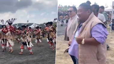‘Ye Temjen Ka Style Hai’: Nagaland Minister Joins Dancers Performing State’s Folk Dance, Video Surfaces