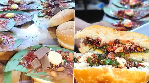 Burger Paan: Eatery Preparing Burger With Paan As Its Sausage Disgusts Internet, Netizens Call It ‘Ghor Kalyug’