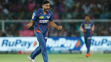 'Have Told My Captain, You Can Make Me Bowl Anywhere' Lucknow Super Giants' Pacer Avesh Khan After Last-Over Heroics in RR vs LSG IPL 2023 Match