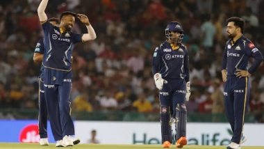 IPL 2023: Gujarat Titans Captain Hardik Pandya Fined Rs 12 Lakhs for Maintaining Slow Over-Rate During Their Win Over Punjab Kings