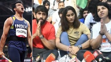 Wrestlers Protest: Neeraj Chopra Extends Support to Protesting Grapplers Against WFI