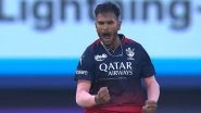 IPL 2023: Mohammed Siraj&rsquo;s Word of Advice Helped to Boost My Confidence During the Match, Says RCB&rsquo;s Vyshak Vijaykumar