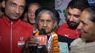 Bhagwani Devi Dagar, 95-Year-Old, Receives Grand Welcome at Delhi&rsquo;s IGI Airport After Winning Three Medals at the 9th World Athletics Indoor Championship 2023