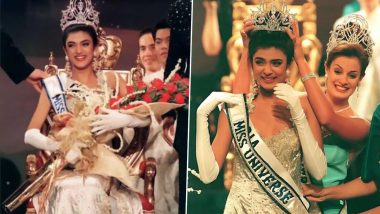 Sushmita Sen Celebrates 29 Years of Her Miss Universe Win by Sharing Throwback Pic on Insta!