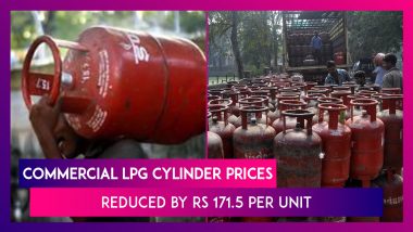 Gas Price Slashed: Commercial LPG Cylinder Prices Reduced By Rs 171.5 Per Unit