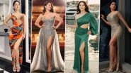Sunny Leone's Thigh-High Slit Dresses That Will Make Your Eyeballs Pop Out!
