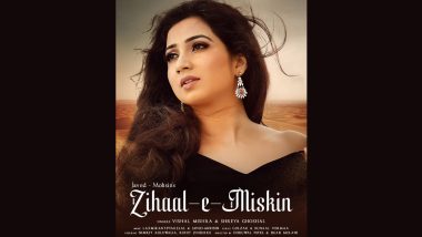 Lata Mangeshkar’s Classic Track ‘Zihaal-E-Miskin’ Gets a Contemporary Twist; Shreya Ghoshal Croons the New Version (Watch Video)