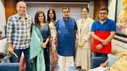 The Kerala Story's Adah Sharma and Producer Vipul Amrutlal Shah Meet Union Minister Nitin Gadkari (View Pics)