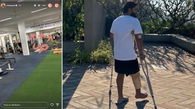 Rishabh Pant, Indian Wicketkeeper-Batter, Hits Gym; Continues on Road to Recovery