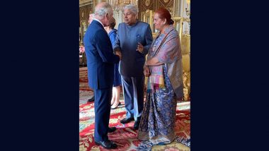 King Charles III Coronation: Vice President Jagdeep Dhankhar Meets King Charles, Several World Leaders During Reception at Buckingham Palace (See Pics)