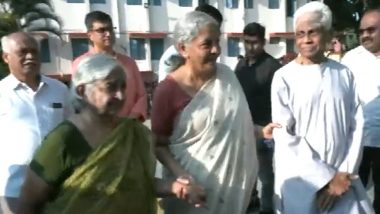 Karnataka Assembly Elections 2023 Polling Today: Finance Minister Nirmala Sitharaman Casts Her Vote in Bengaluru, Says Opposition Has No Right To Speak on Inflation (Watch Video)