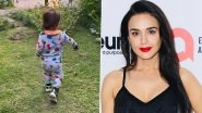 Preity Zinta Shares Glimpse of Her &lsquo;Kind of Heaven&rsquo; As Baby Jai Runs Around in a Garden (Watch Video)