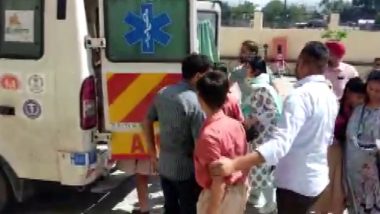 Punjab Gas Leak Incident: 24 School Students Complain of Breathing Difficulty After Suspected Gas Leak From Industrial Unit in Rupnagar (See Pics)