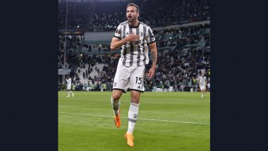 Juventus 1–1 Sevilla, UEFA Europa League 2022–23: Youssef En-Nesyri, Federico Gatti Score To Keep Things Level Ahead of 2nd Leg