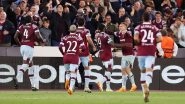 West Ham 2&ndash;1 AZ Alkmaar, UEFA Europa Conference League 2022&ndash;23: Hammers Secure Comeback Victory, Take Lead Ahead of 2nd Leg