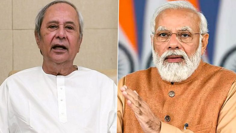 Odisha CM Naveen Patnaik Meets PM Narendra Modi, Asks for Site Clearance of Sri Jagannath Puri International Airport