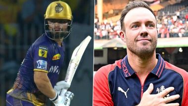 IPL 2023: ‘Deserves a Lot More MVP Points for This Than He’s Getting!’ AB de Villiers Lauds KKR’s Crisis Man Rinku Singh