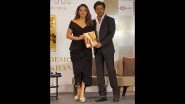 Shah Rukh Khan Attends Wife Gauri Khan&rsquo;s Book Launch for &lsquo;My Life in Design&rsquo; (Watch Video)