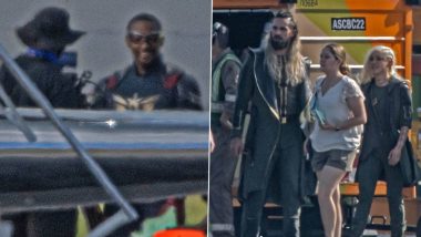 Captain America - New World Order: Set Pics of Anthony Mackie and Seth Rollins Leaked From Shoot in Atlanta