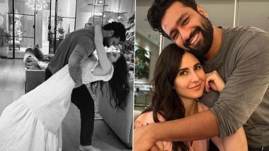 Katrina Kaif Wishes Hubby Vicky Kaushal Happy Birthday; Shares Romantic Click of Him Dip Dancing with Her! (View Pics)