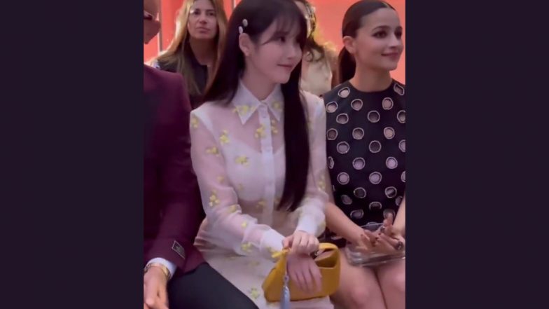 Alia Bhatt and IU Spotted Sitting Together at Gucci Cruise 2024 Fashion Show in Seoul! View Pics and Videos Inside