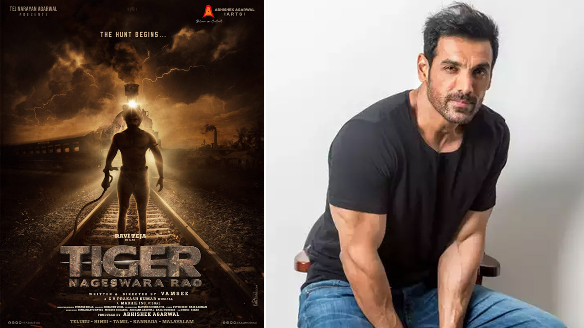 Ravi Teja Full Sex - Tiger Nageswara Rao: John Abraham Lends His Voice to Introduce Ravi Teja's  Pan-India Film, Teaser to Release on May 24 | LatestLY