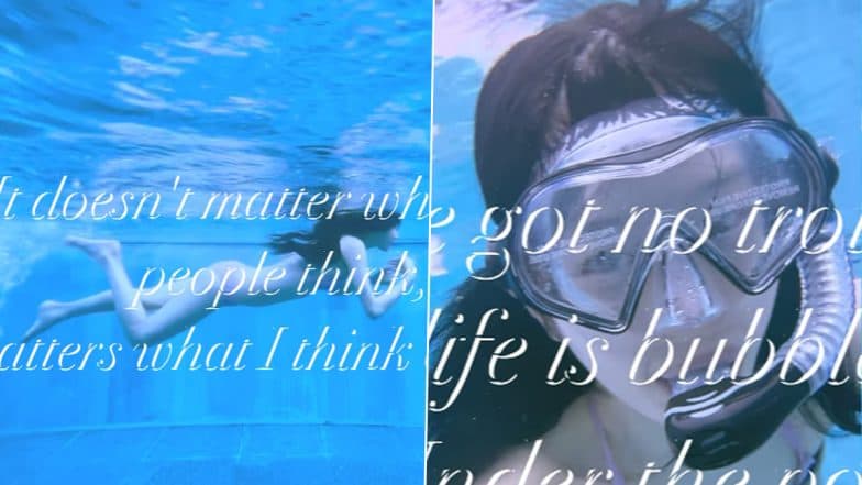 Bae Suzy Overcomes Her Fear of Water and Shares Video While Swimming in Pink Bikini (Watch Video)