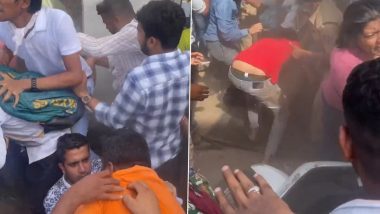 IPL 2023 Final: Rush for Tickets Sees Stampede-Like Situation Outside Narendra Modi Stadium in Ahmedabad, Video Goes Viral