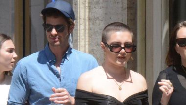 Andrew Garfield and Florence Pugh Spotted Walking in Italy, Midsommar Actress Sports Shaved Head With Black Cut-Out Dress (View Pic)