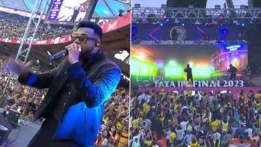 IPL 2023 Closing Ceremony Video: KING Delivers An Electrifying Performance at Narendra Modi Stadium in Ahmedabad - WATCH