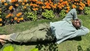 Sunny Deol Shares Relaxed Pic As He Enjoys the Sun in Garden Surrounded by Flowers (View Post)