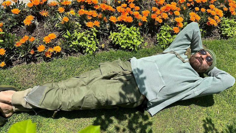 Sunny Deol Shares Relaxed Pic As He Enjoys the Sun in Garden Surrounded by Flowers (View Post)