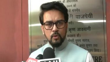 Anurag Thakur Takes Swipe at Rahul Gandhi, Says 'Congress Leader's Launch Has Failed and Flopped Again' (Watch Video)