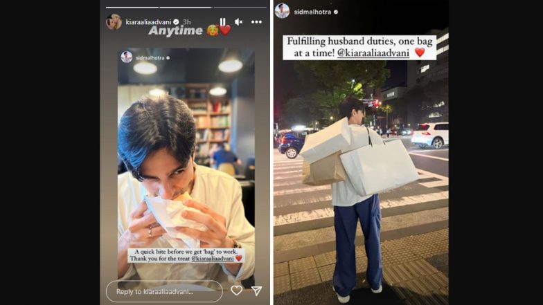 Siddharth Malhotra Redefines Husband Goals as He Carries Shopping Bags for Kiara Advani