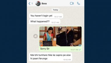 Employee Sends 'Gopi Bahu' Meme to Boss as an Excuse for Logging in Late, Gets a Hilarious Response
