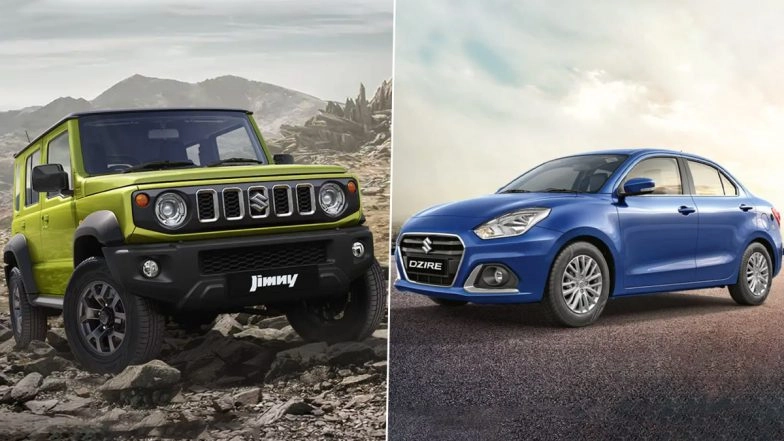Maruti Suzuki Upcoming Launches: From Jimny to Next-Gen Dzire, Find Key Details of the 4 New Cars Coming Our Way From the Top-Selling Car Maker in India