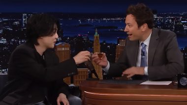 BTS’ Suga Takes a Shot of Whiskey and Plays the Haegeum As He Appears on the Tonight Show Starring Jimmy Fallon! (Watch Video)