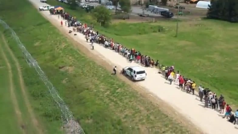 Title 42 Expires Migrants Rush Across Us Border In Final Hours As