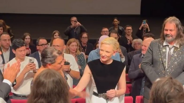 The New Boy: Cate Blanchett and Director Warwick Thornton Receive Standing Ovation for The Film At Cannes 2023 (Watch Video)