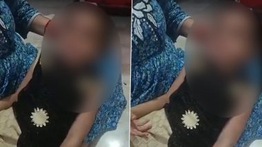 Uttar Pradesh Shocker: Seven-Year-Old Girl Suffers Mental Trauma After Teacher Slaps Her Multiple Times for Not Doing Homework in Lucknow (Watch Video)