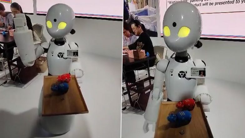 G7 Summit 2023: Japanese Robot Says ‘Namaste to India’, Urges Indians To Visit Japan (Watch Video)