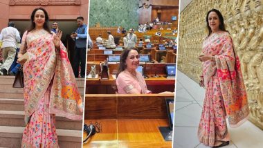 Hema Malini Visits New Parliament Building, Shares Inside Photos On Instagram (View Pics)