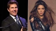 Tom Cruise Sent Shakira Flowers Following Their Meet at the F1 Miami Grad Prix, Actor is 'Extremely Interested' in Pursuing the Singer - Reports