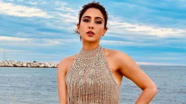 Sara Ali Khan at Cannes 2023: B-Town Diva Dazzles in Tassel Outfit at French Riviera (View Pics)