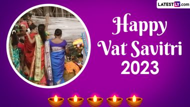 Vat Savitri 2023 Images & Savitri Brata HD Wallpapers for Free Download Online: Wish Happy Vat Savitri Amavasya With Greetings, Quotes, Wishes and Messages